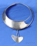Artist Designed Sterling Silver Collar Art Smith