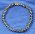 18kt Gold and Aquamarine Bead Necklace Rebecca Koven