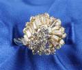 18kt Gold and Diamond Cluster Ring Kurt Wayne