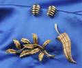 Three Gold Jewelry Items