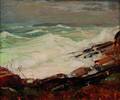 William Lester Stevens American 18881969 Crashing Surf