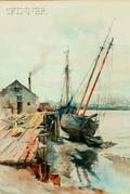 Henry Webster Rice American 18531934 Harbor View