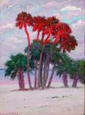 Charles Robert Knight American 18741953 Sunset Glow  Miami Florida
