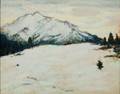 Frank Simon Herrmann American 18661942 Snow in the Mountain