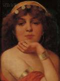 Vincent G Stiepevich RussianAmerican 1841c 1910 Harem Girl