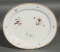 Chinese Export Porcelain Oval Platter