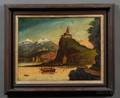 Attributed to Thomas Chambers London New York and Boston 18081866 Mountain Lake Scene