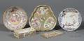 Four Chinese Export Porcelain Tableware Items