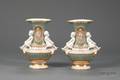 Pair of Paris Porcelain Figural Vases