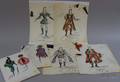 Twenty Unframed Broadway and Other Costume Designs