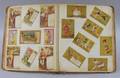 Late 19th Century Album of Chromolithograph Trade Cards and Diecuts