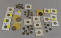 Fortyseven US 19th and 20th Century Mostly Silver Coins and a 1905 German Twenty Mark Gold Coin