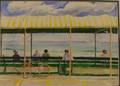Framed 20th Century American School Watercolor on Paper of an Ogunquit Maine Seaside View