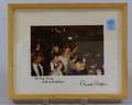 Framed Ronald Reagan Autographed Photograph
