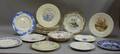 Twentyone Assorted Mostly Wedgwood Plates