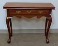 Chippendalestyle Carved Mahogany Card Table