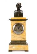 Honore Pons Bronze  Marble Mantle Clock c1825