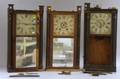 Three Mahogany Shelf Clocks and Components