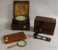 Ritchies Liquid Compass Sexton Component and US Navy Magnifying Glass
