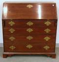 Chippendale Mahogany Slantlid Desk