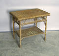 Early wicker serving table