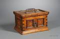 Continental Walnut and Inlay Strong Box