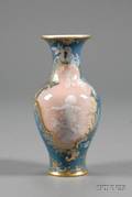 Meissen Porcelain PatesurPate Vase