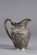 Sterling Repousse Water Pitcher
