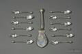 Bailey  Co Sterling Ice Cream Set