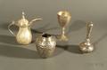 Four Middle Eastern Silver Tablewares