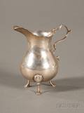 Colonial Coin Silver Creamer