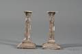 Pair of Edward VII Silver Candlesticks