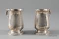 Pair of George III Silver Mugs
