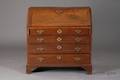 George III Mahogany Slantlid Desk