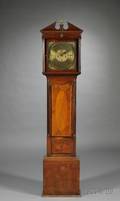 Sheraton Mahogany Tall Clock by George Pilkington
