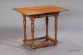 Flemish Baroquestyle Walnut Kitchen Table
