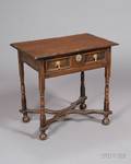 William and Mary Diminutive Oak Side Table