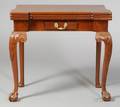 George II Mahogany Tripletop Game Table
