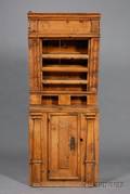 Continental Baroquestyle Pine Hutch