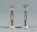Pair of International Sterling LaPaglia Designed Candlesticks