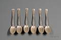 Set of Twelve Gorham Sterling Colonial Place Spoons