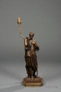 Bronze Grand Tour Figure of a Classical Maiden