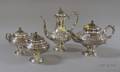 British FourPiece Silver Plate Tea and Coffee Service
