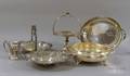 Six Silver Plated Table Items