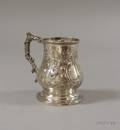 S Wilmot Coin Silver Brightcut Mug