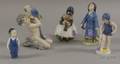 Five Royal Copenhagen Porcelain Figures