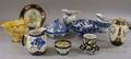 Twelve Assorted Porcelain and Earthenware Items