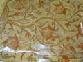Floral Crewelwork on Coarse Wool Panel