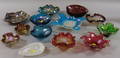 Four Italian Art Glass Articles and Thirteen Italian Art Glass Bowls