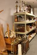 Large Group of Decorative Items and Furniture